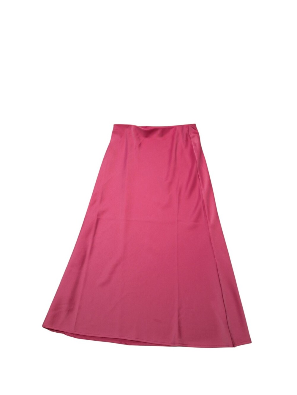 Rachel Zoe Pink Midi Skirt Ladies Size 2 Stretchy Silky Girly Girl City Chic - Picture 2 of 4